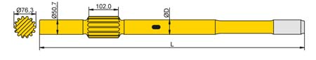 Striking Bar Ingersoll T38